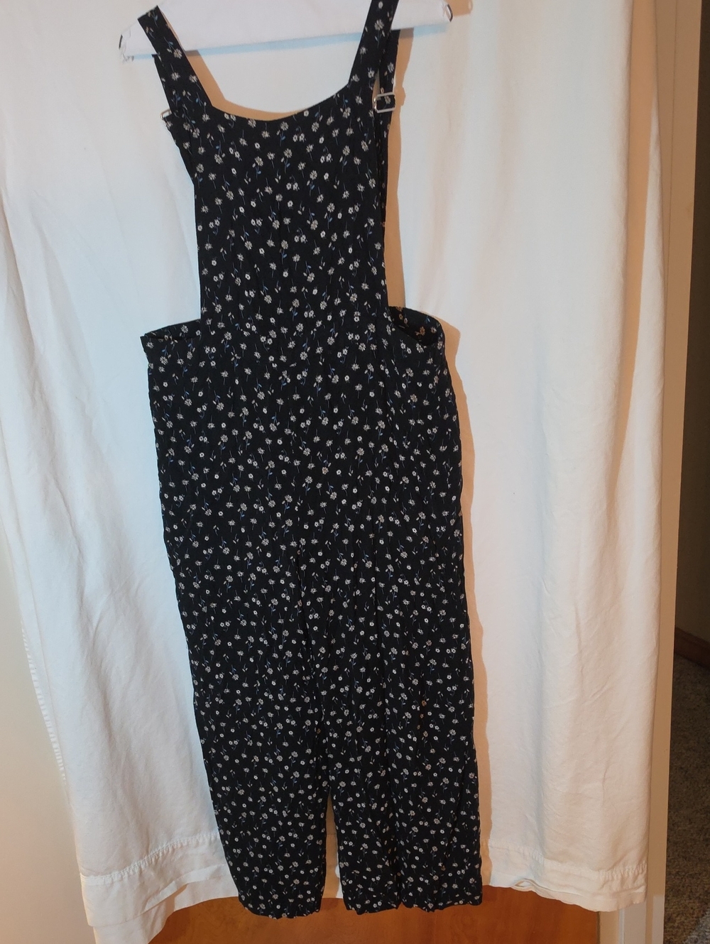 Elodie Coveralls with Floral Detail